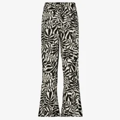 TwoDay Dames broek met print zwart wit