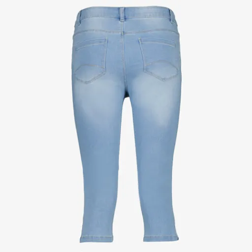 TwoDay Dames capri broek denim blauw Online