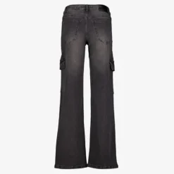 TwoDay Dames cargo jeans donkergrijs Sale
