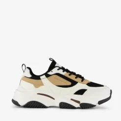 Blue Box Dames dad sneaker wit zwart Sale