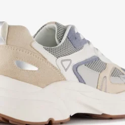 Blue Box Dames dad sneakers beige zilver Discount