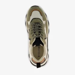 Blue Box Dames dad sneakers kaki groen New