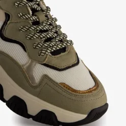 Blue Box Dames dad sneakers kaki groen New