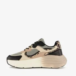 Blue Box Dames dad sneakers met dierenprint Sale