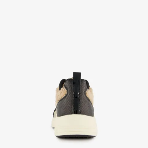 Blue Box Dames dad sneakers met teddy detail Discount