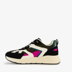 Blue Box Dames dad sneakers met zebraprint Clearance