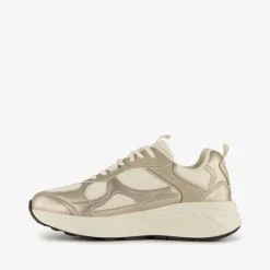 Blue Box Dames dad sneakers metallic goud Online