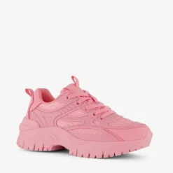 Blue Box Dames dad sneakers roze New