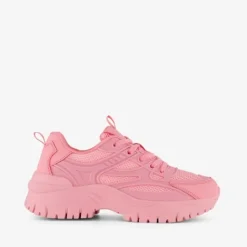 Blue Box Dames dad sneakers roze New