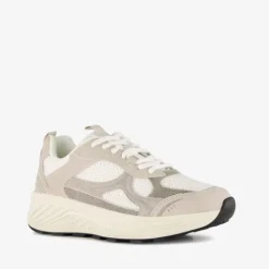 Blue Box Dames dad sneakers wit