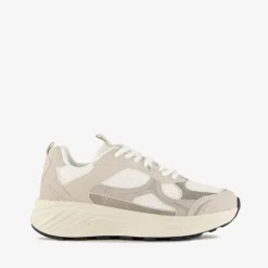 Blue Box Dames dad sneakers wit