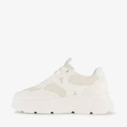 Blue Box Dames dad sneakers wit