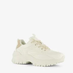 Blue Box Dames dad sneakers wit beige Online