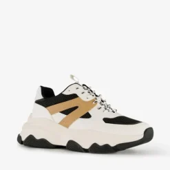 Blue Box Dames dad sneakers wit beige Discount