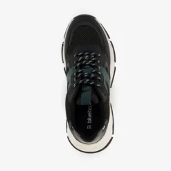 Blue Box Dames dad sneakers zwart groen Discount