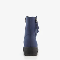 Blue Box Dames enkellaarsjes donkerblauw Hot