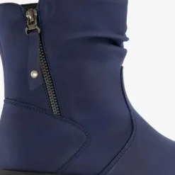Blue Box Dames enkellaarsjes donkerblauw Hot
