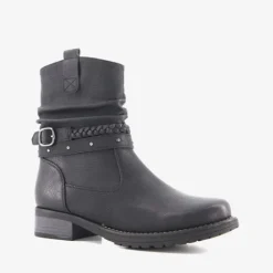 Blue Box Dames enkellaarsjes zwart Sale