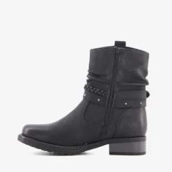 Blue Box Dames enkellaarsjes zwart Sale