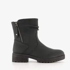 Blue Box Dames enkellaarsjes zwart New