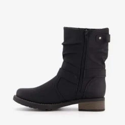 Blue Box Dames enkellaarsjes zwart Best