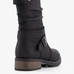 Blue Box Dames enkellaarsjes zwart Best