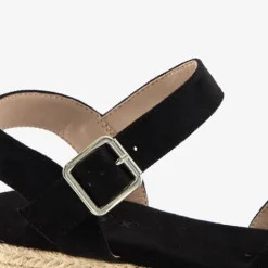 Blue Box Dames espadrilles met sleehak zwart Best
