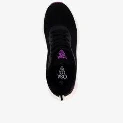 Osaga Dames fitnessschoenen zwart paars New