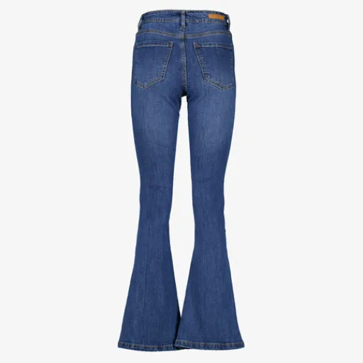 TwoDay Dames flared jeans donkerblauw Best