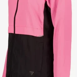 Osaga Dames hardloop jas roze zwart Best