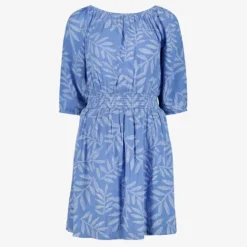 TwoDay Dames jurk met print blauw New
