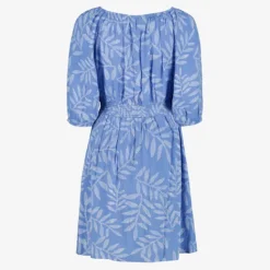 TwoDay Dames jurk met print blauw New