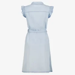 TwoDay Dames jurk met vlindermouwen lichtblauw New