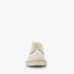 Tamaris Dames lak veterschoenen beige Discount