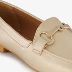 Nova Dames loafers goudkleurig Outlet
