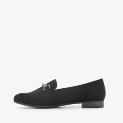 Nova Dames loafers met gesp zwart Discount