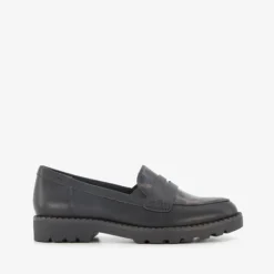Tamaris Dames loafers met panterprint details zwart Sale