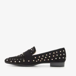 Blue Box Dames loafers met studs zwart Clearance