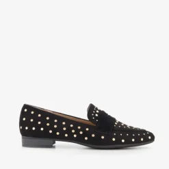 Blue Box Dames loafers met studs zwart Clearance