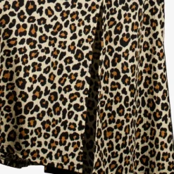 TwoDay Dames maxi jurk met panterprint beige Best