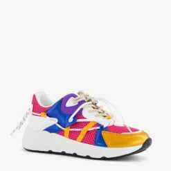 Blue Box Dames multi color dad sneakers met veter Best