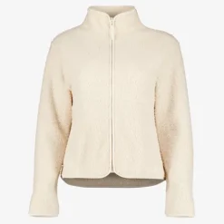 Mountain Peak Dames outdoor fleece vest beige New