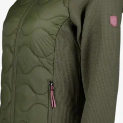 Kjelvik Dames outdoor jas groen Clearance