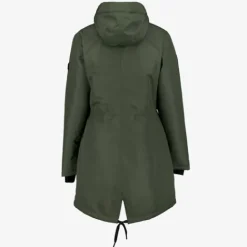 Kjelvik Dames outdoor jas waterafstotend groen