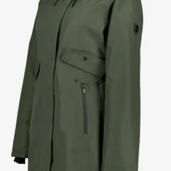 Kjelvik Dames outdoor jas waterafstotend groen