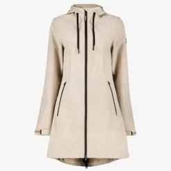 Kjelvik Dames outdoor softshell jas beige
