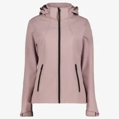 Kjelvik Dames outdoor softshell jas lila Hot