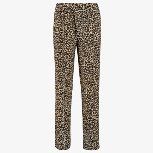 TwoDay Dames pantalon met panterprint beige Online