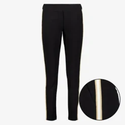 TwoDay Dames pantalon met strepen zwart New