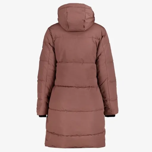Kjelvik Dames parka winterjas waterafstotend roze
